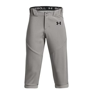 Under Armour Boys' Utility Knicker, (075) Baseball Gray / / Black, Youth Medium