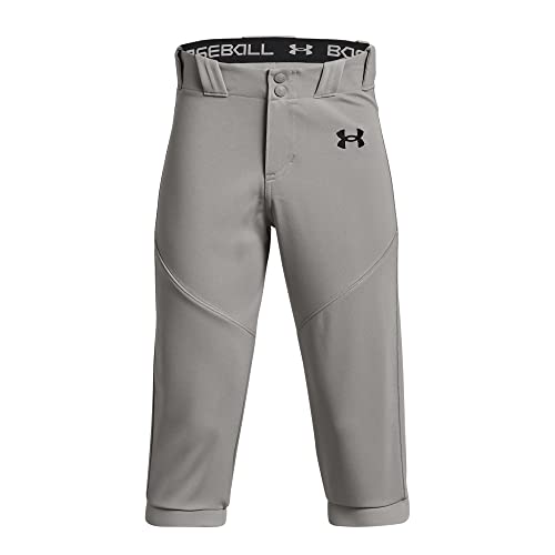 Under Armour Boys' Utility Knicker, (075) Baseball Gray / / Black, Youth Medium