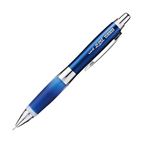 uni Alpha-Gel Shaker 0.5mm Mechanical Pencil with Firm Grip, Navy (M5619GG1P.9)