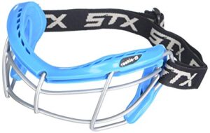 stx lacrosse rookie-s youth goggle, electric,blue , black , silver