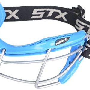 STX Lacrosse Rookie-S Youth Goggle, Electric,Blue , black , silver