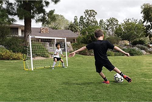 SKLZ Quickster Soccer Goal Portable Soccer Goal and Net, 12 x 6 Feet