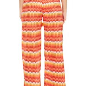 Trina Turk Women's Standard Sunray Slit Pant, Multi, X-Small