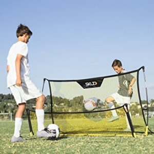 SKLZ Quickster Soccer Trainer Portable Soccer Rebounder Net for Volley, Passing, and Solo Training