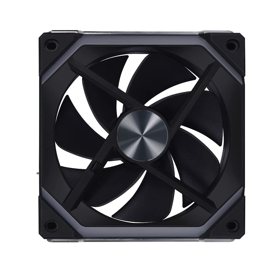 Lian Li UNI Fan SL V2 RGB Revolutionized Daisy-Chain ARGB Fan 120mm Single Pack Black SL120V2-1B