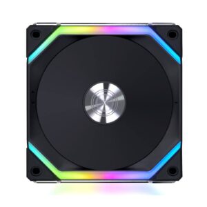 Lian Li UNI Fan SL V2 RGB Revolutionized Daisy-Chain ARGB Fan 120mm Single Pack Black SL120V2-1B