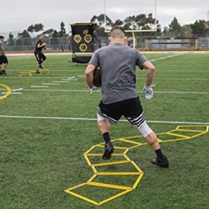 SKLZ Agility Trainer Pro Trapezoid Agility Trainers for Multi-Directional Ladder Patterns