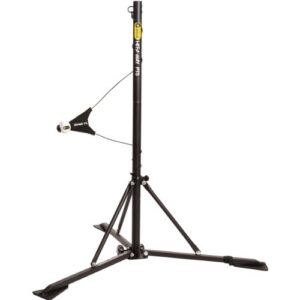 sklz hit-a-way portable baseball training-station swing trainer with stand black