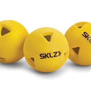 SKLZ Premium Impact Limited-Flight Training Baseballs, 6-Pack