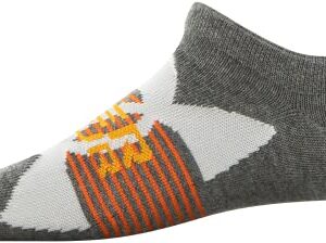 Under Armour Youth Essential Lite No Show Socks, 6-Pairs, Pitch Gray 1 Assorted, Small