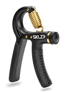 sklz grip strength trainer adjustable resistance trainer for hand, wrist, and forearms