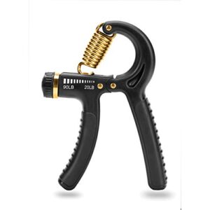 SKLZ Grip Strength Trainer Adjustable Resistance Trainer for Hand, Wrist, and Forearms