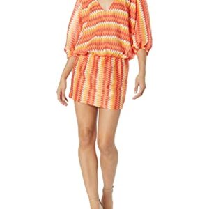 Trina Turk Women's Standard Sunray Tunic, Multi, L-XL