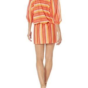 Trina Turk Women's Standard Sunray Tunic, Multi, L-XL