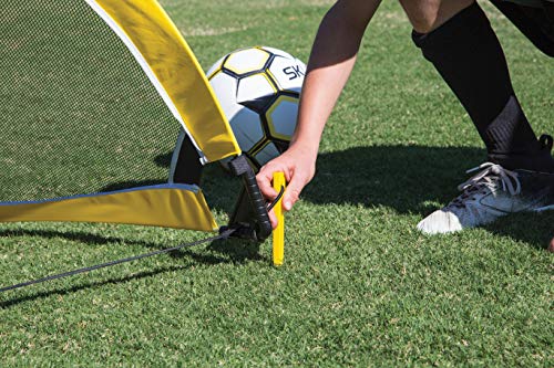 SKLZ Playmaker Portable Pop-Up Goal Set for Training and Pickup Games (Includes 2 Goals)