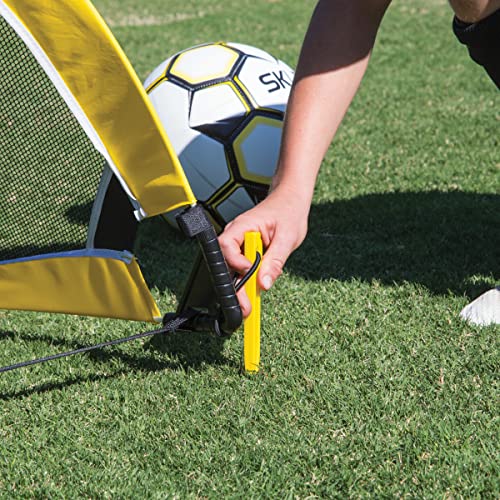 SKLZ Playmaker Portable Pop-Up Goal Set for Training and Pickup Games (Includes 2 Goals)