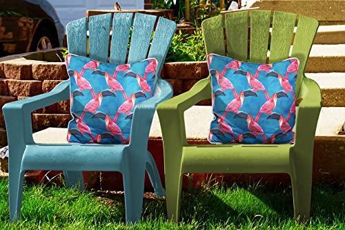 Sun-Ray 214008 2pk Pink Toucan Spunpoly Cushion with Flame Retardant Filling