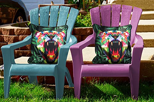 Sun-Ray 214011 Seat Cushion with Flame Retardant Filling, Multi-Color