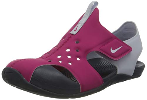 Nike Boy's Gymnastics Shoe, Rosa Fireberry Football Grey Thunder Blue, 13.5 UK Child