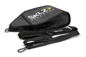 sklz speedsac variable weight resistance training sled (10-30 pounds)