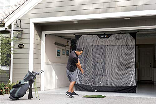 SKLZ Baseball, Softball, and Golf Hanging Net for Hitting, Pitching and Driving Practice (7-feet X 7.5-feet)