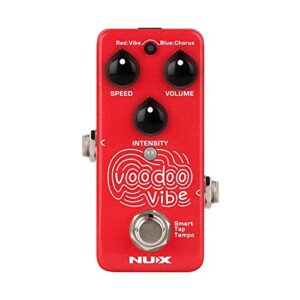 nux voodoo vibe mini uni-vibe guitar effects pedal