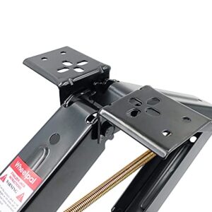 Wheelpal 24" 7500lbs Heavy Duty RV Stabilizing Leveling Scissor Jack (1PCS with Handle)