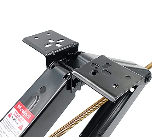 Wheelpal 24" 7500lbs Heavy Duty RV Stabilizing Leveling Scissor Jack (1PCS with Handle)