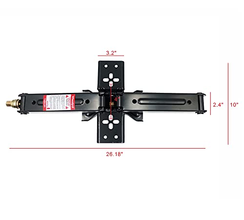 Wheelpal 24" 7500lbs Heavy Duty RV Stabilizing Leveling Scissor Jack (1PCS with Handle)