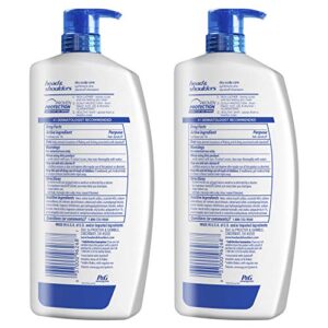 Head and Shoulders Shampoo, Daily-Use Anti-Dandruff Paraben Free Treatment, Dry Scalp Care with Almond Oil, 32.1 fl oz, Twin Pack