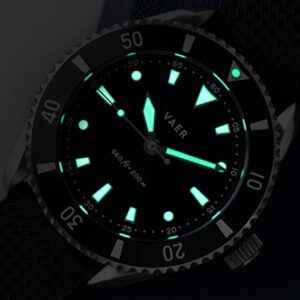 Vaer DS4 Meridian Solar Dive Watch 38mm