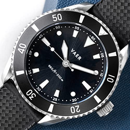 Vaer DS4 Meridian Solar Dive Watch 38mm