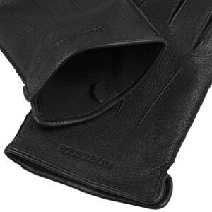 Stetson Classic Uni Goat Leather Gloves Men black 9 1/2