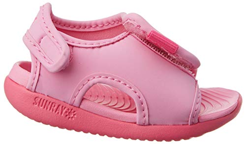 Nike Sunray Adjust 5 V2 slide, Pink, 7 Toddler