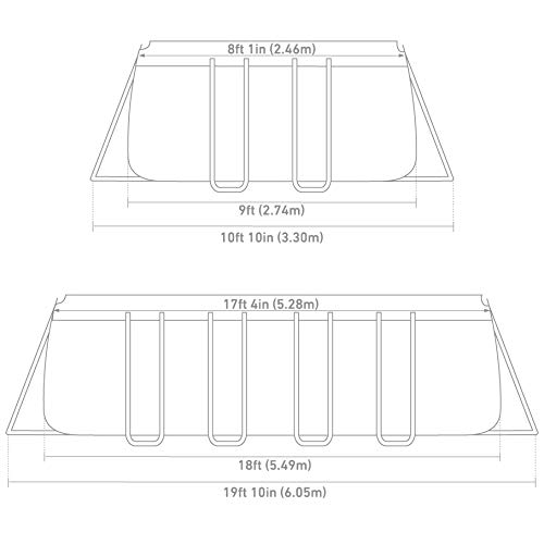 INTEX 26355EH 18ft x 9ft x 52in Ultra XTR Pool Set with Sand Filter Pump