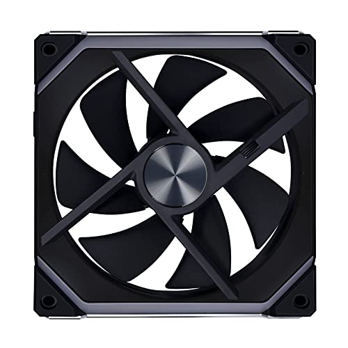 Lian Li UNI Fan SL V2 RGB Revolutionized Daisy-Chain ARGB Fan 140mm Single Pack Black SL140V2-1B