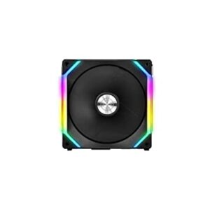 Lian Li UNI Fan SL140 RGB x1 140mm Revolutionized Daisy-Chain ARGB Fan - Black