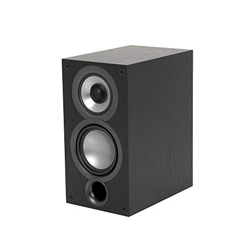 ELAC Uni-Fi 2.0 UB52 Bookshelf Speakers (Pair), Black (UB52-BK)