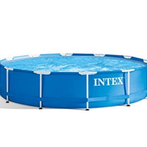 INTEX 28211EH 12ft x 30in Metal Frame Pool with Cartridge Filter Pump