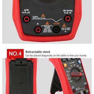 UNI-T Digital Multimeter UT61E+ 22000 Counting AC and DC Current Multimeter High-Frequency Response Measurement Can accurately Measure Changes in weak Signals