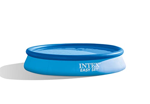 INTEX 28131EH Easy Set 12 Feet x 30 Inch Inflatable Puncture Resistant Above Ground Swimming Pool|Cartridge Filter Pump Included