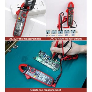 Clamp Meter,UT210E Digital Clamp Multimeter,Continuity Tester AC/DC Ammeter with NCV and VFC Functions,Electrician's Universal Meter UNI-T