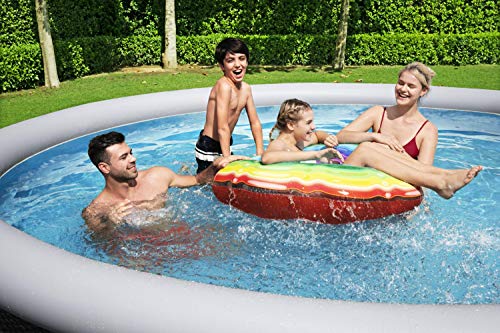 Bestway Fast Set 13' x 33" Round Inflatable Above Ground Pool Set | Includes 530gal Filter Pump