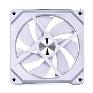 Lian Li UNI Fan SL V2 RGB Revolutionized Daisy-Chain ARGB Fan 140mm Single Pack White SL140V2-1W