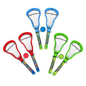spin master 6038787 hydro lacrosse game set – outdoor pool toy for kids and adults – multicolor, one set