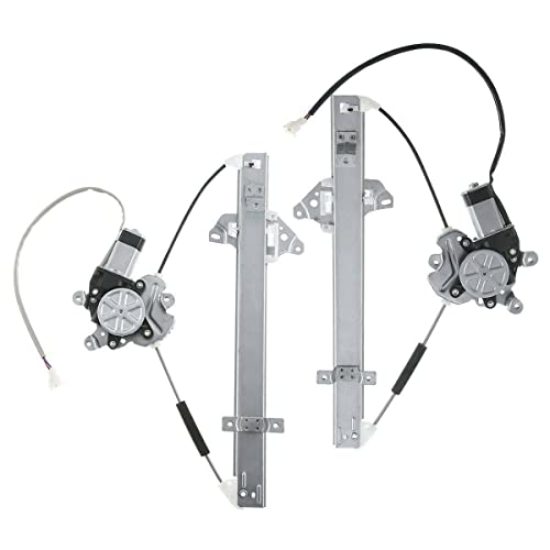 ORTUS UNI Rear Left & Right Window Regulators with Motor Compatible with ES LS OZ P-USWR91337+USWR91338_IB2412