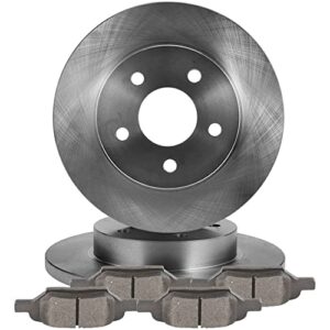 ortus uni rear brake pads and rotors e835446cp