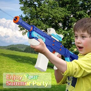 Electric Water Gun Automatic Water Squirt Guns, Super Water Powerful Water Soaker Water Blasters Guns with 500cc High Capacity Summer Water Toys for Kids Adults