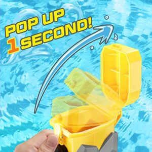 Water Gun for Kids Adults, 2 Pack Soaker Squirt Guns, 1200CC High Capacity Super Ideal Gift Toys for Summer Outdoor Swimming Pool Beach Water Fighting- Blue/Gray