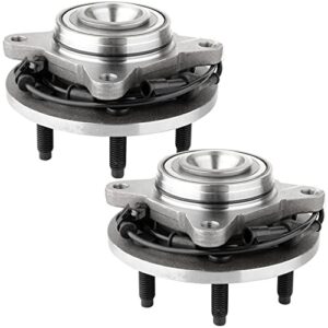 ortus uni 2 x wheel hub bearing front fits 2wd (steel)